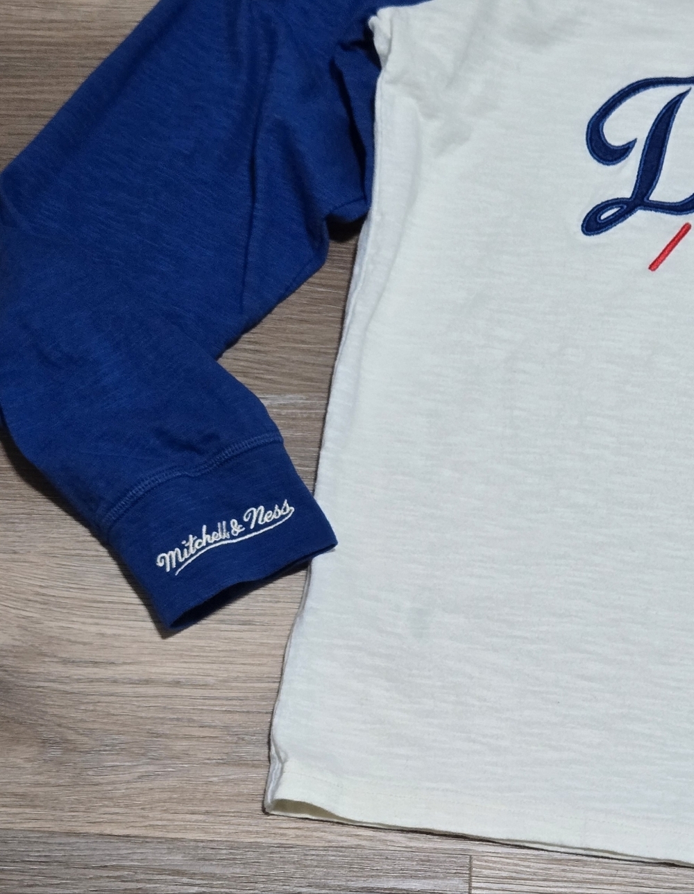 Mitchell & Ness Dodgers Embroidered Vintage Style Jersey Size M - Picture 4 of 11